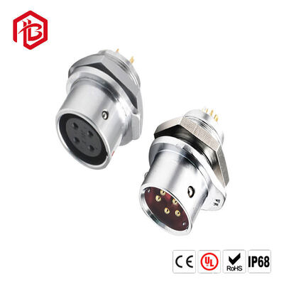 BETT Assembly Aerospace UHF/RF SF25 Self Lock 2/3/4 Pin IP68 High Level Waterproof Copper Contact Connector Plug