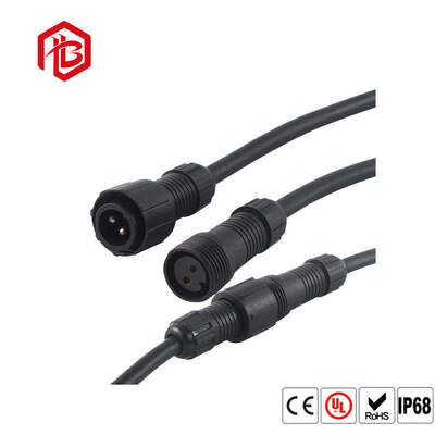 M19 Waterproof High Current Power RF PCB FPC Connector IP67/IP68/IP69 Rated Current 1-50A Male Female Butt Fittings