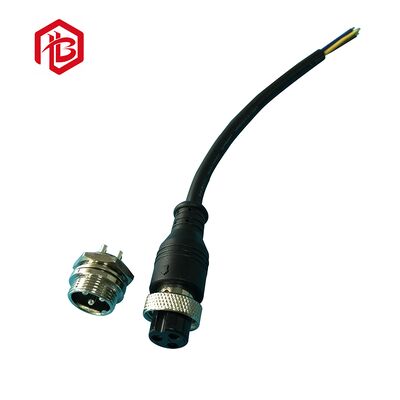 GX16 IP68 Waterproof Male/Female Aviation Connector Copper Contacts Power RF FPC Compatibility 2-10 Pin Capacity for Cable Wires