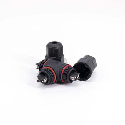 IP68 Waterproof Male/Female RF FPC Copper Wire Connector Splicing Lever Conduct L/N DIY Compact Easy Operation