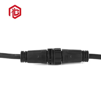 M25 Nylon Waterproof Male/Female Copper Connector with Cable IP68 Rated for Solar Power Systems