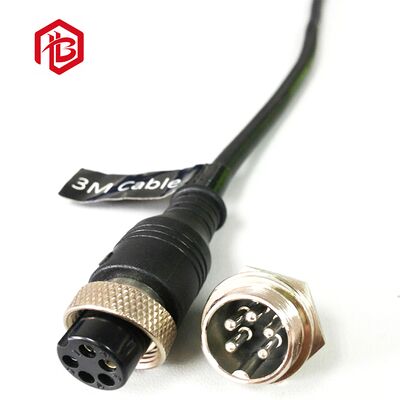 Bett Metal IP65 Waterproof 3-Pin GX16 Connector for Solar Power System and Wire Connections