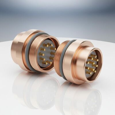 Bett M12 120V Copper Aerospace UHF/RF Waterproof Male Female Electric Connector