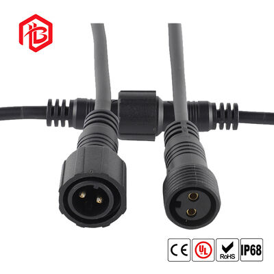 M18 WITH CABLE For Waterproof Male/Female Connector with Cable 6A Rated Copper Contact for Solar Power System