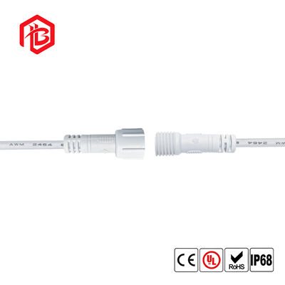 M10 PVC Male/Female Waterproof Plug with Copper Contact for Aerospace RF Applications