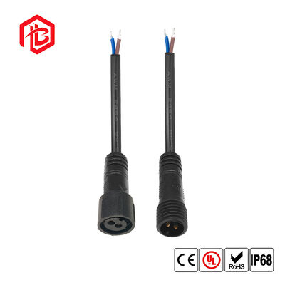 M10 PVC Male/Female Waterproof Plug with Copper Contact for Aerospace RF Applications