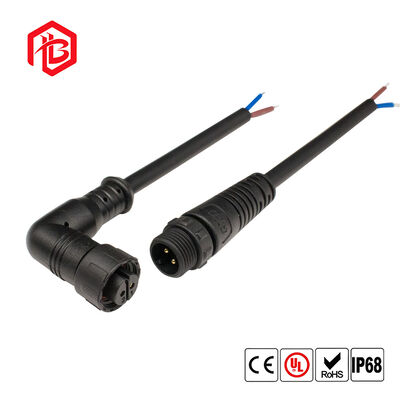 M12 straight elbow connector