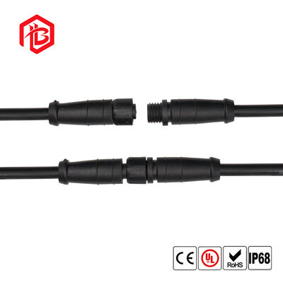 Bett M8 Nylon Male/Female Waterproof Connector Plug for Aerospace RF/UHF Solar Power Systems with Copper Contact