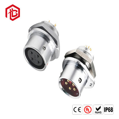 SF connettore impermeabile apparecchiatura per strumenti medici cavo ghiandola circolare di metallo Snap-On Plug per l'aviazione